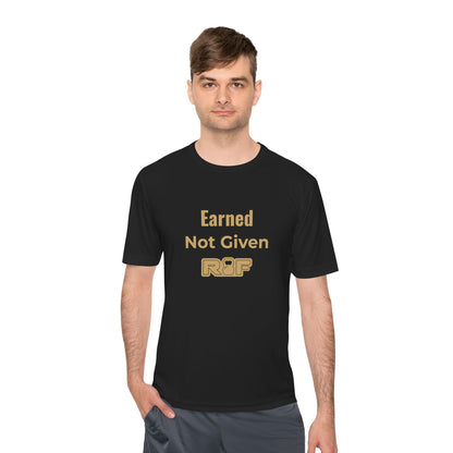 RF Earned Not Given Workout Shirt