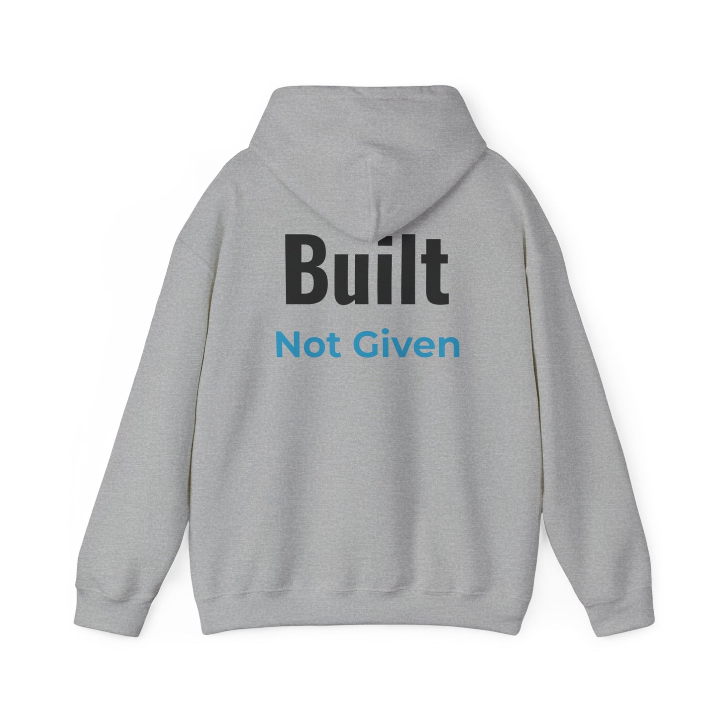 RF Black Logo Built Not Given Heavyweight Hoodie