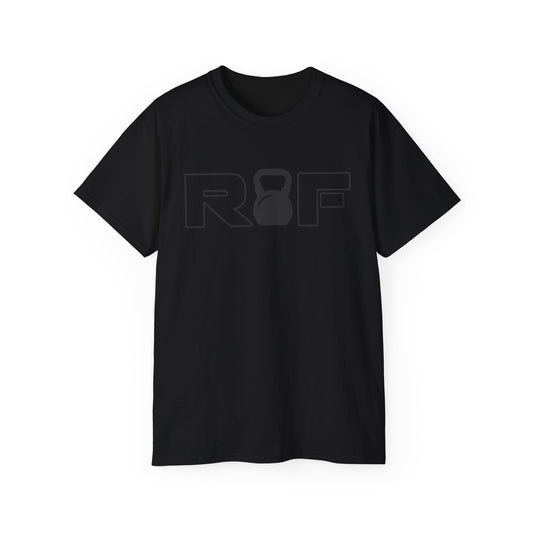 RF Kettlebell Logo Dark Grey Outline Tee