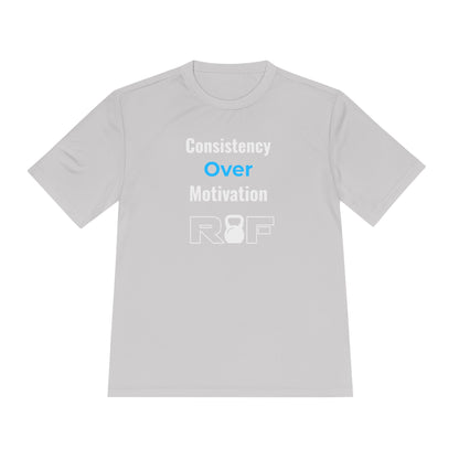 RF Minimal Logo Consistency Over Motivation Workout Shirt