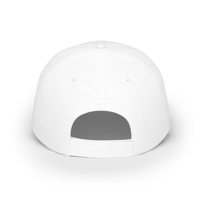 RF Blue Logo White Baseball Cap