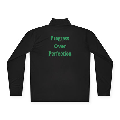 RF Progress Over Perfection Quarter-Zip Pullover