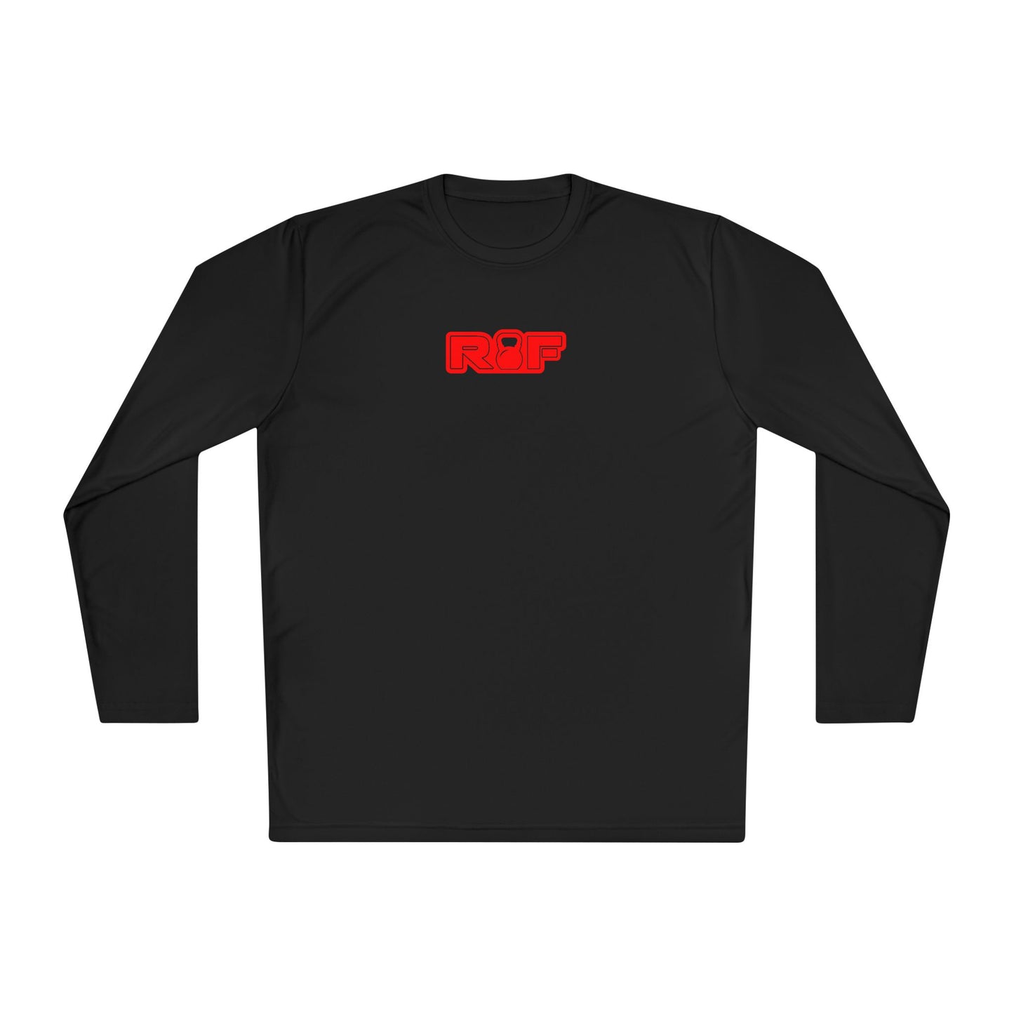RF Red Logo Long Sleeve Workout Tee