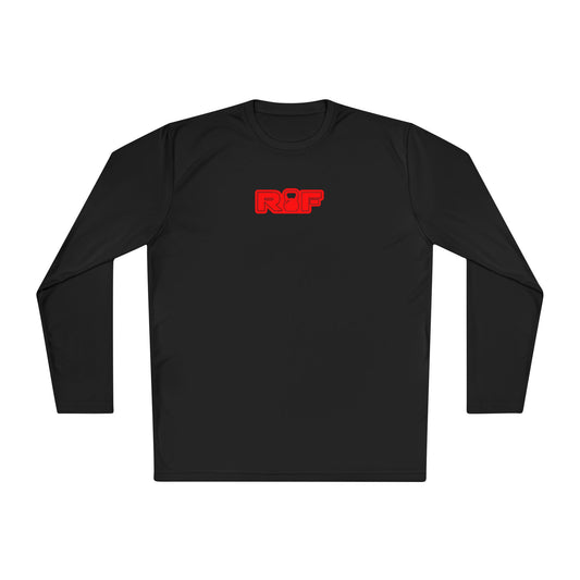 RF Red Logo Long Sleeve Workout Tee