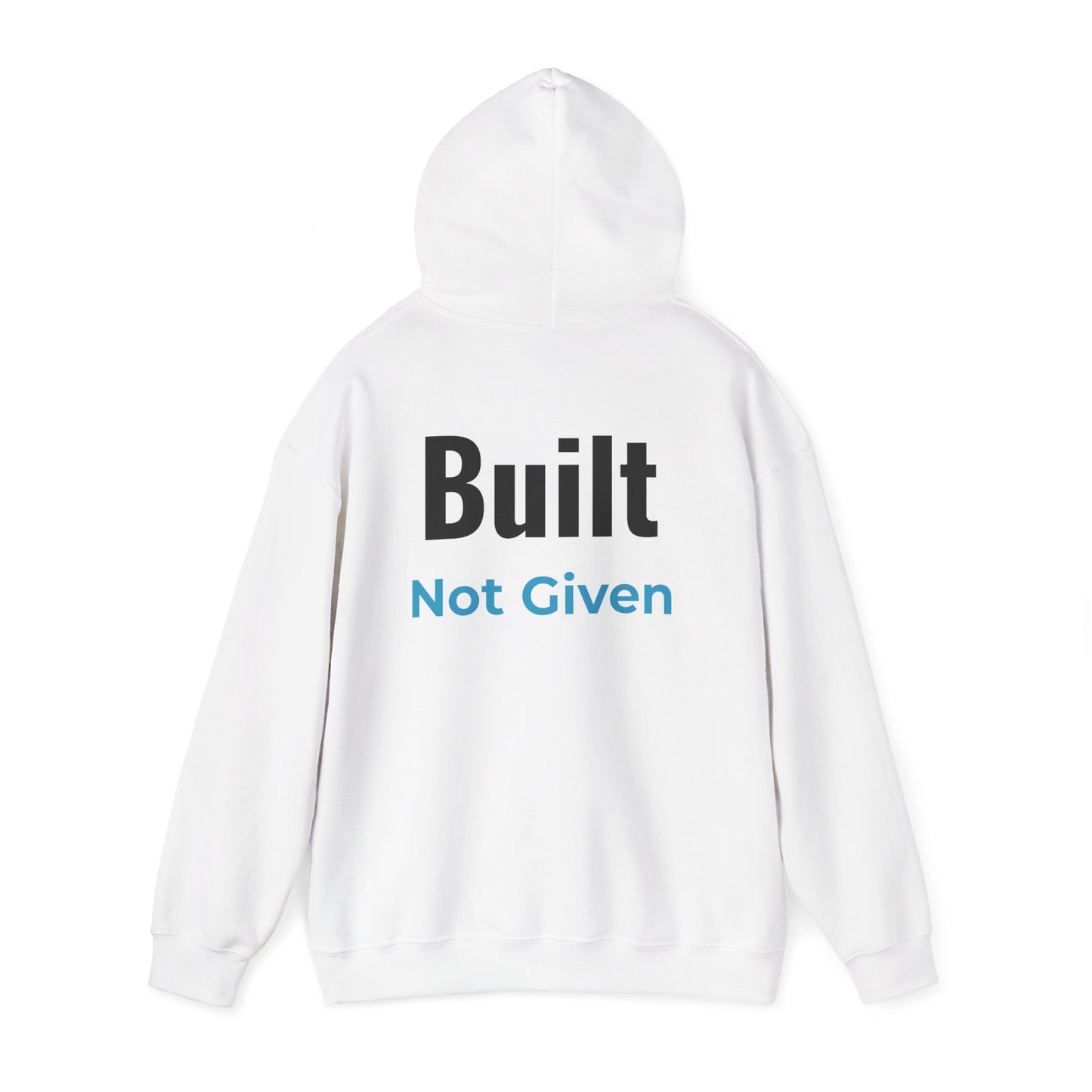 RF Black Logo Built Not Given Heavyweight Hoodie