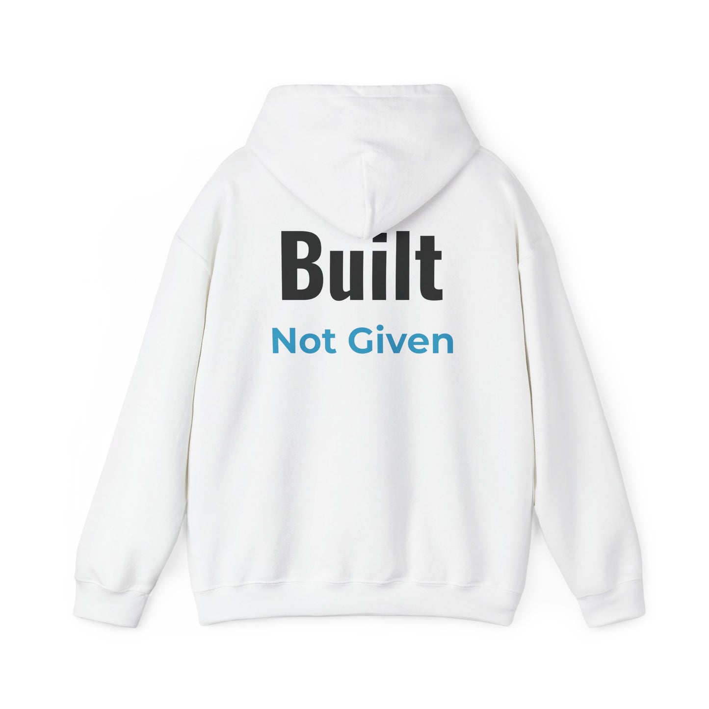 RF Minimal Logo Built Not Given Heavyweight Hoodie