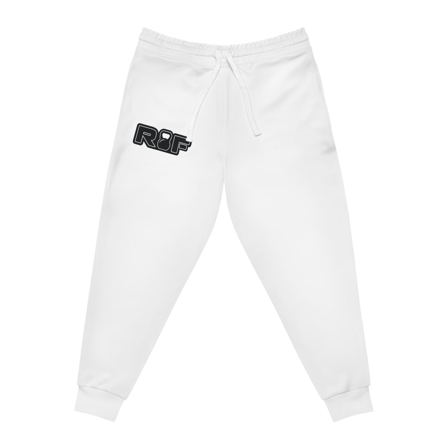 RF Minimal Logo Black Athletic Joggers