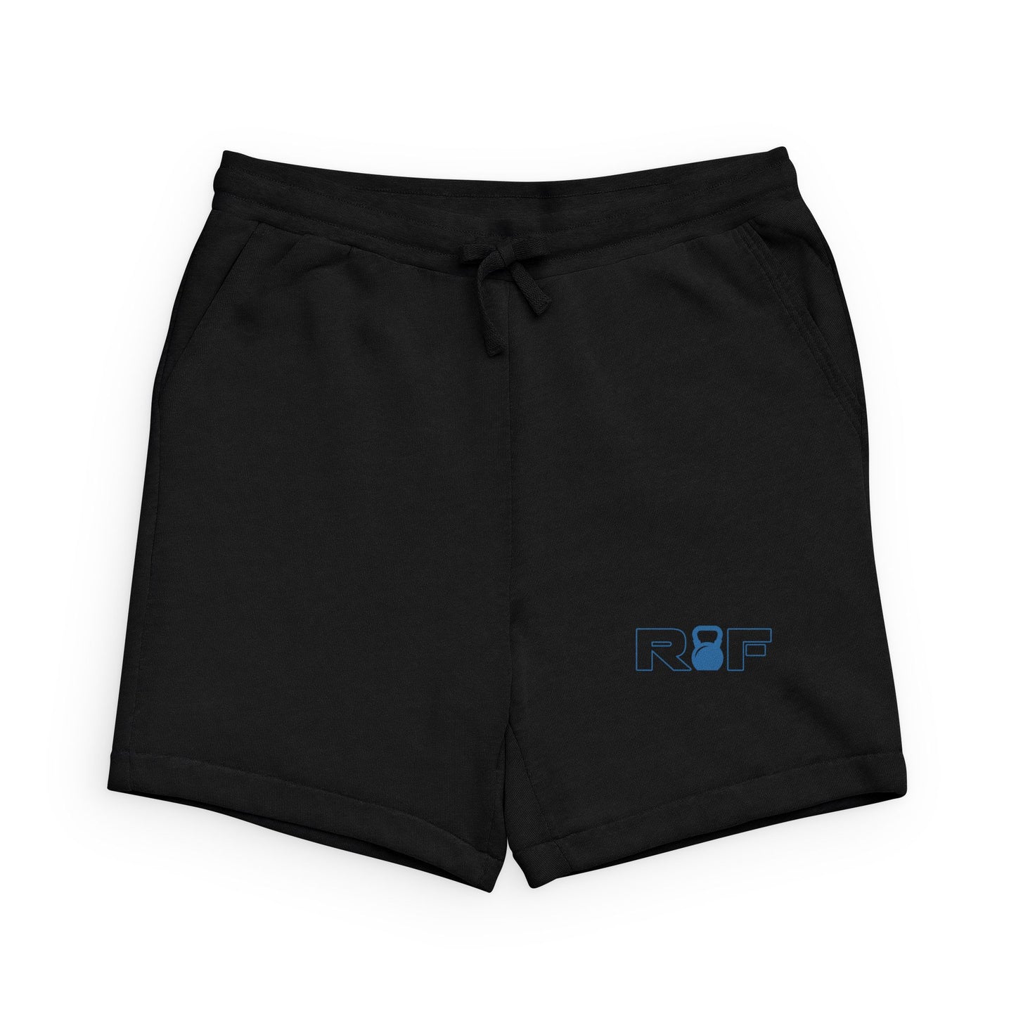 RF Kettlebell Logo Blue Minimalist Outline Shorts
