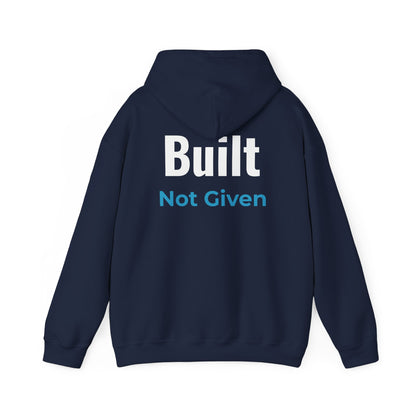 RF Minimal Logo Built Not Given Heavyweight Hoodie